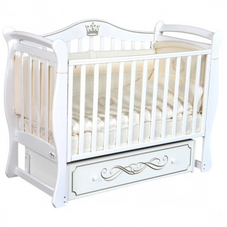 Детская кроватка Oliver Daniella (1008) Белый A-24